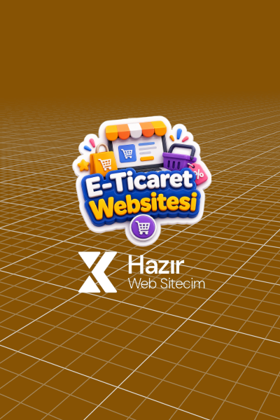 E-Ticaret Website şablon önizlemesi